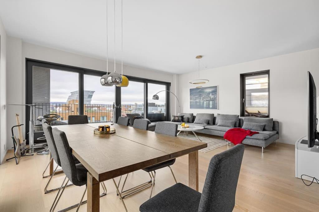 Modern 3Bed Room Sea View Apartment @ Oslo Barcode מראה חיצוני תמונה